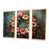 Toile naturelle avec cadre flottant