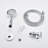 High Pressure Handheld Shower Head with Hose-110871816