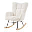 Fauteuil berçant et oscillant rembourré et rembourré en tissu-582920692