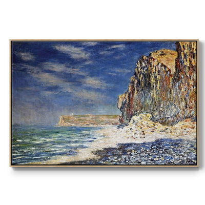Cliff Near Fecamp, 1881, reproduction d'art sur toile