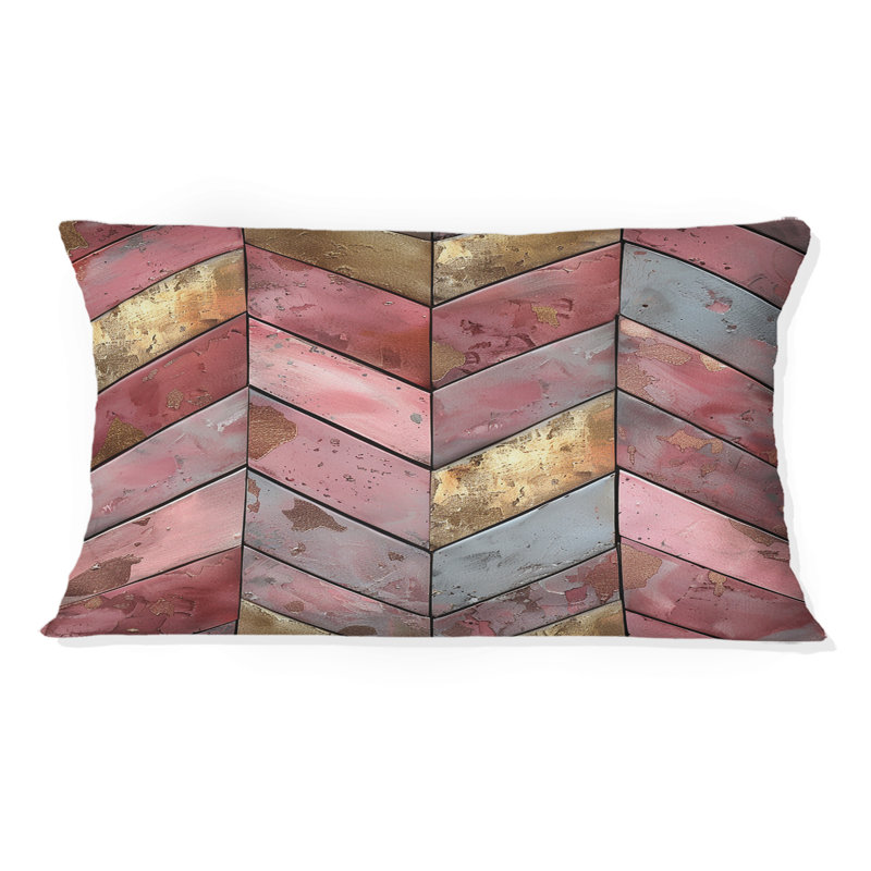 No Pattern - Midcentury Lumbar Pillow
