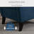 Button-Tufted Accent Chair with High Wingback