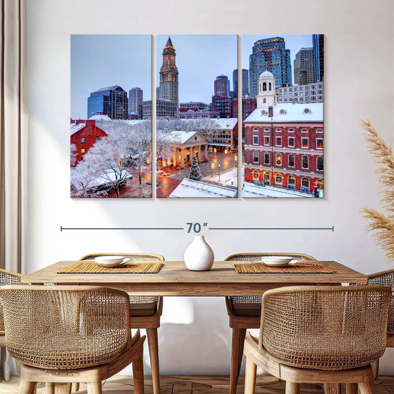 Nicci Boston Wintertime, H 42 po x l 65 po