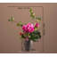 Bouteille en céramique simulée, décoration de fausses fleurs-388031829