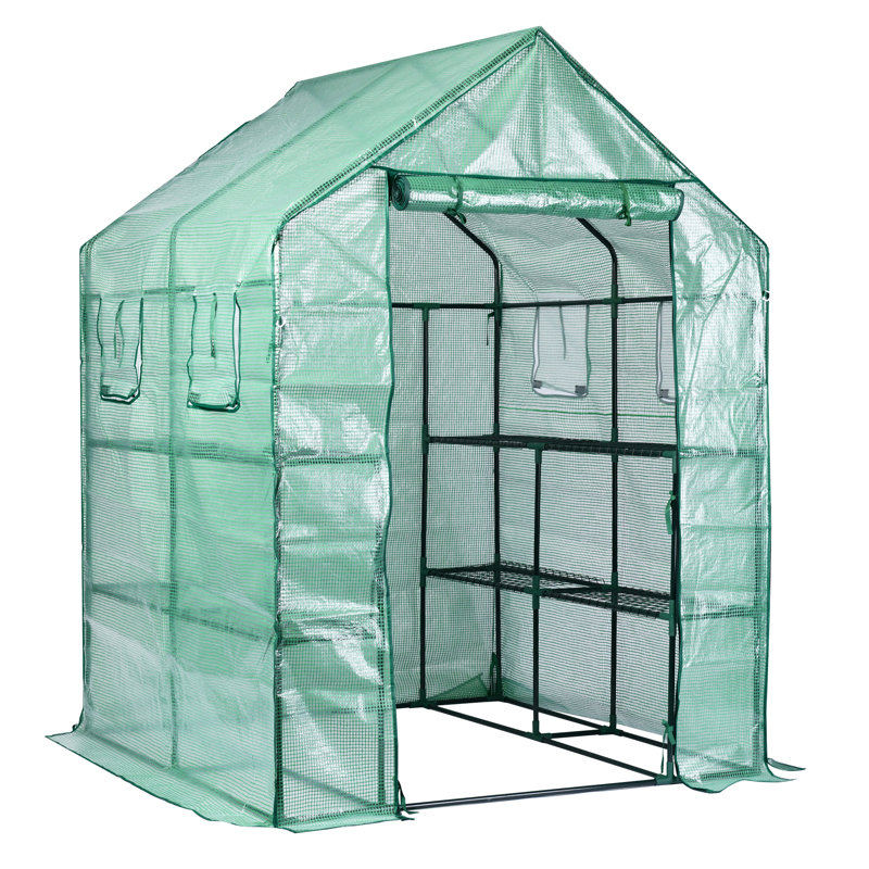 56.22" W x 56.22" D Greenhouse, Green