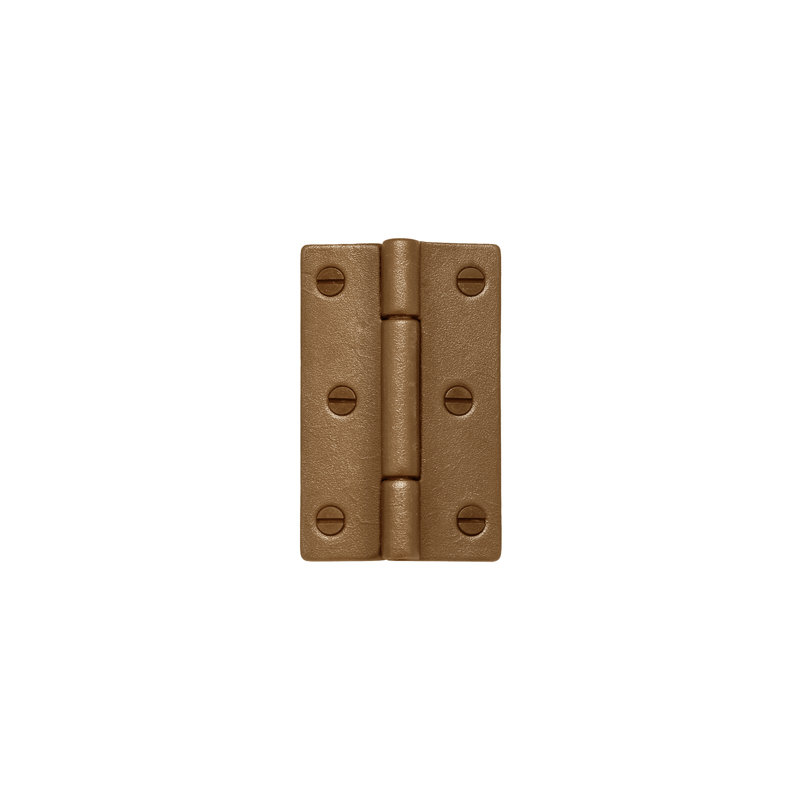 2.5'' x 1.63'' Metal Butt Hinge, Silicon Bronze Medium