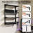 Foldable Gaming Floating Shelves With Adjustable Shelf, 24 Inch Wall Mounted Shelves With Dynamic Led