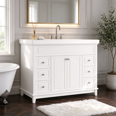 Freestanding Standard With Resin Top