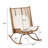 Rachel Outdoor 3-Piece PE Rattan Conversation Set With Cushions & Acacia Wood Top-124485732