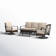 Argyri 5-7-Person Patio Conversation Set with Swivel Lounge Chairs & Sofa