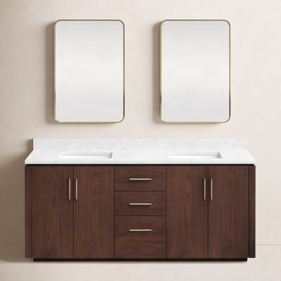 Cloverfield 72'' Double Bathroom Vanity