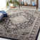 Lyndhurst Oriental Area Rug In Anthracite / Teal