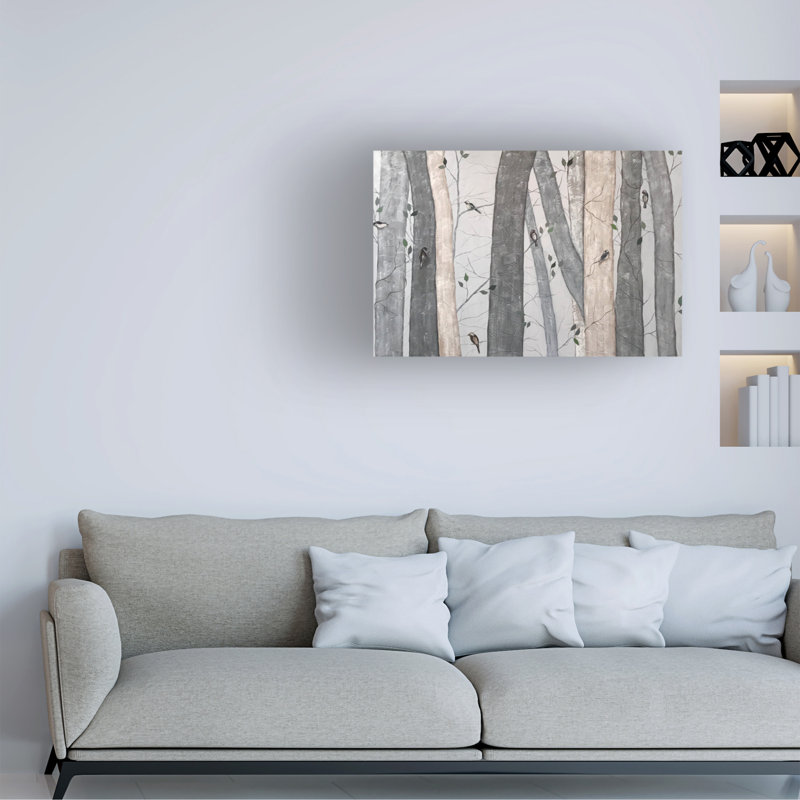 «Jade Reynolds Into The Woods Iii», art sur toile, H 12 po x l 19 po x P 2 po