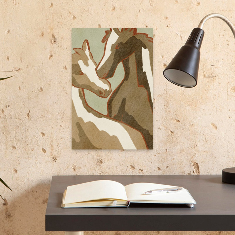 Art mural cheval