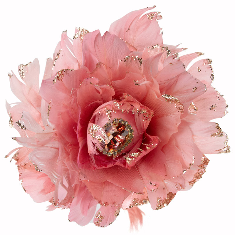 Bouquet de fleurs 20,75 po, Rouge