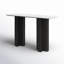 Terrell 51'' W Marble Console Table-954289741