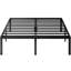 Full Bed Frame, 14 Inch Heavy Duty Metal Platform Bed Frame with 12.3 inch Under-Bed Storage, No Box Spring Needed, Noise-Free and Easy Assembly, Supports up to 770 lbs
