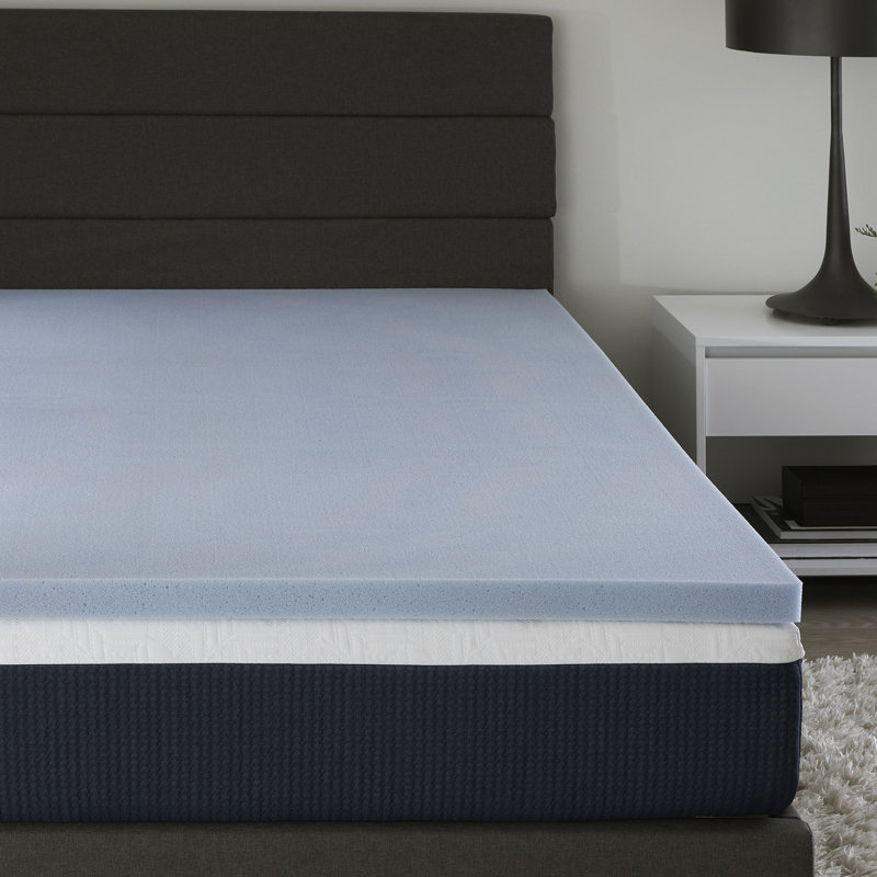 Comfort Tech 2” Mattress Topper Featuring Tranquillity Foam, King, Queen