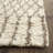 Casablanca Hand Tufted Nz Wool/Cotton Geometric Rug in Ivory/Gray-20110847