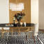 Wool Polka Dots Area Rug in Black-1530221719