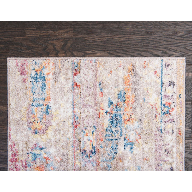 Geometric Indoor Rug, Rectangle 8' x 10'