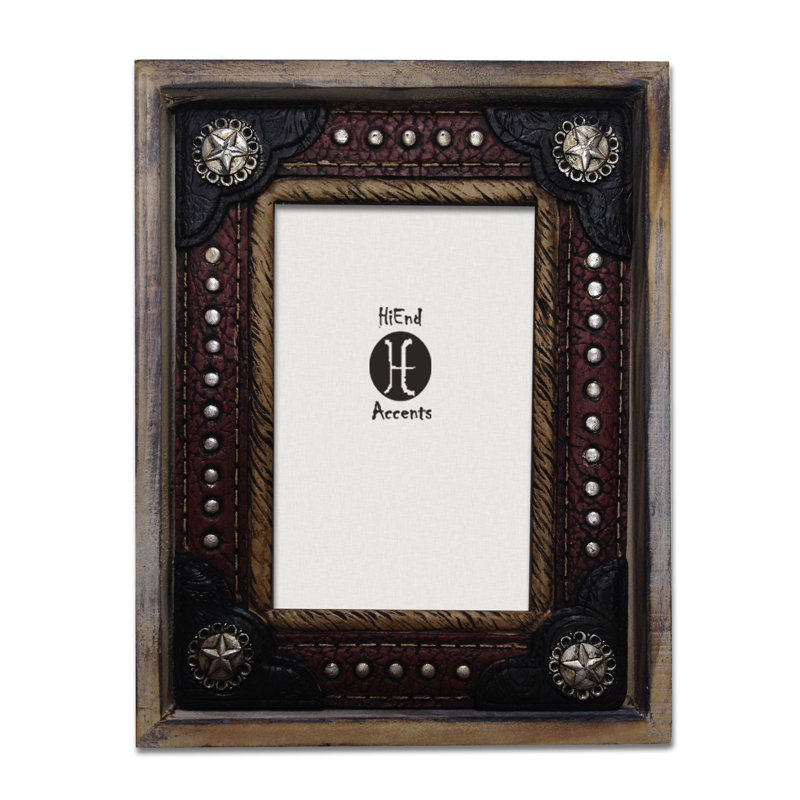 Classic Silver and Wood Tabletop Picture Frame Set