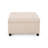 Upholstered Tufted Fabric Storage Ottoman, Wheat-125031168