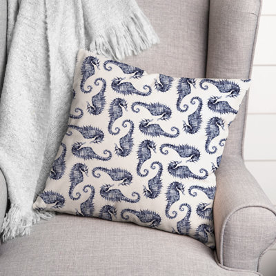  Housse et insert de coussin extérieur carré Seahorse
