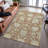 Premium Machine Washable Gurubaksh AMF1150 Global Rug-834280612