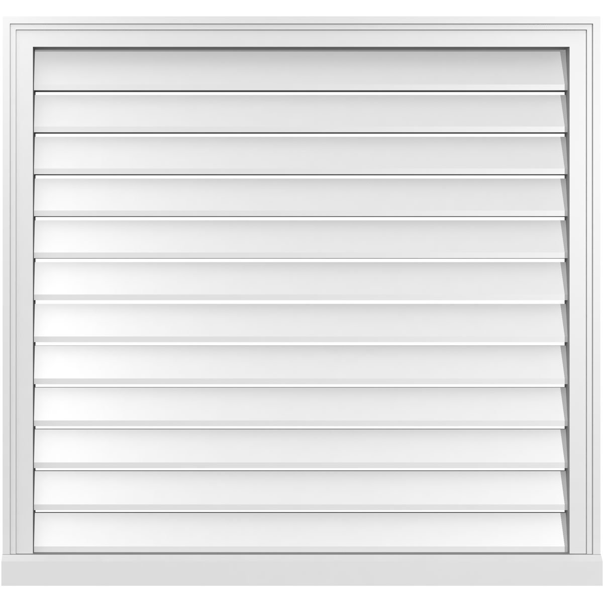 GVSRO20X2001SF Round Gable Vent - 20 Inch, Primed Tan, Surface Mount Urethane