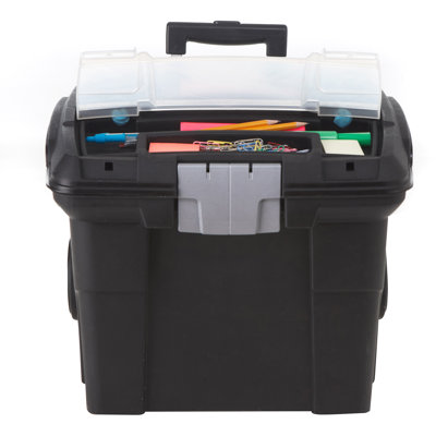16'' H x 14'' W File Cart with Wheels