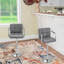 Counter Stool with Solid Wood Frame