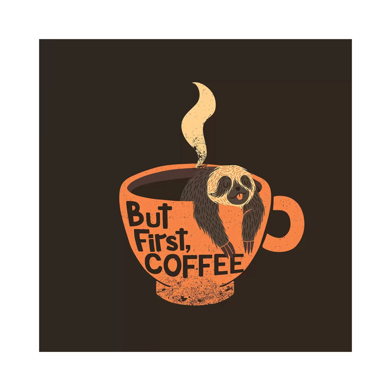 Coffee by Tobias Fonseca - Wrapped Canvas Gallery-Wrapped Canvas Giclée, 45.72cm H x 45.72cm W