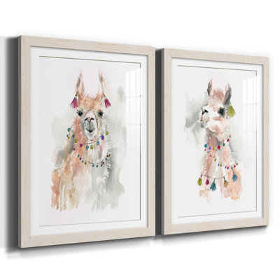 " Llama Drama I " 2 - Pieces