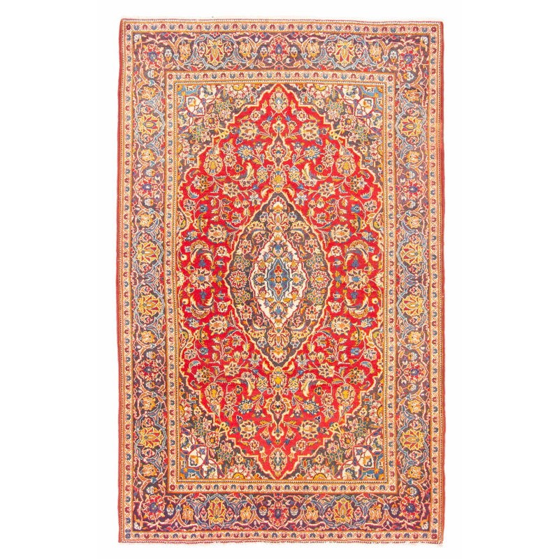 Tapis rouge Kayseri 4 pi 5 po x 7 pi 3 po