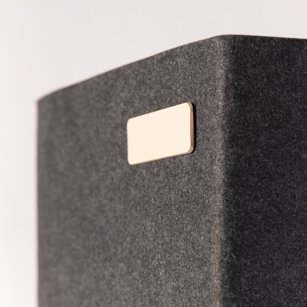 Storage Bin Label Pin, Stone