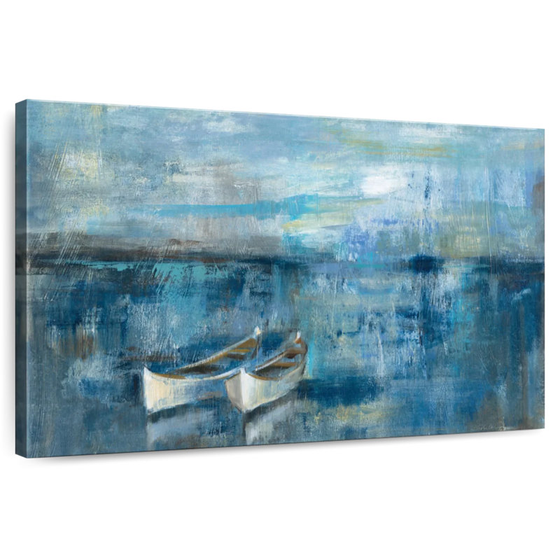 Mehar Two Boats, 16" H x 24" W