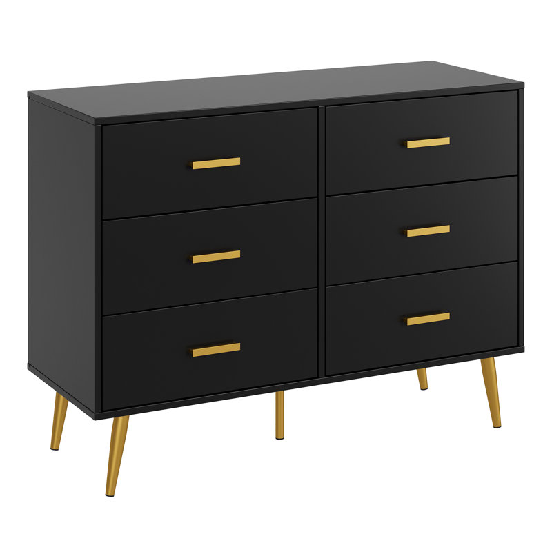 Chest of Drawers, Black