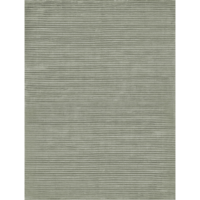 Tapis noué à la main de haute qualité, Rectangle 10 pi x 14 pi, Dark Blue