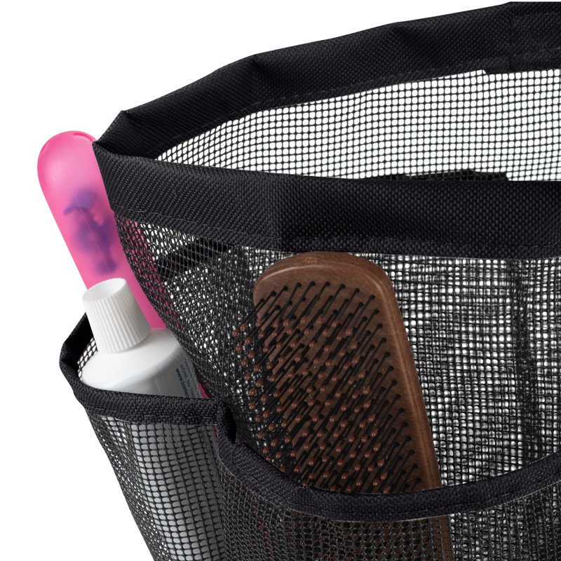 Chariot de douche portatif Shelby, Noir, H 15,75 po x l 7,87 po x P 13,78 po