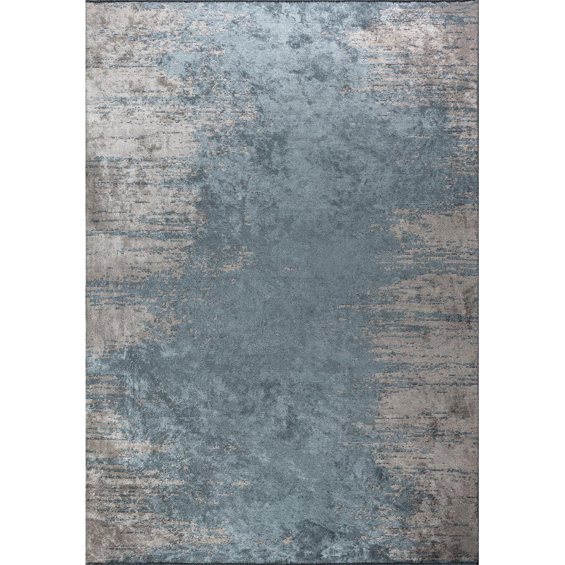 Rapture Abstract Area Rug, Rectangle 6'7" x 8'3"