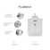 Hartford 30" Carrara White Marble Countertop Bath Vanity in Pure White with Faucet and Mirror