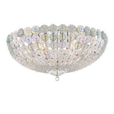 Floral Park 6 - Light 21'' Flush Mount