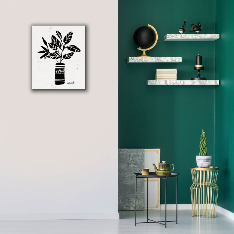 Toile épique «Botanical Sketches 6» par Anne Tavoletti, graffiti épique, 40 po x 54 po, H 24 po x l 20 po x P 0,75 po