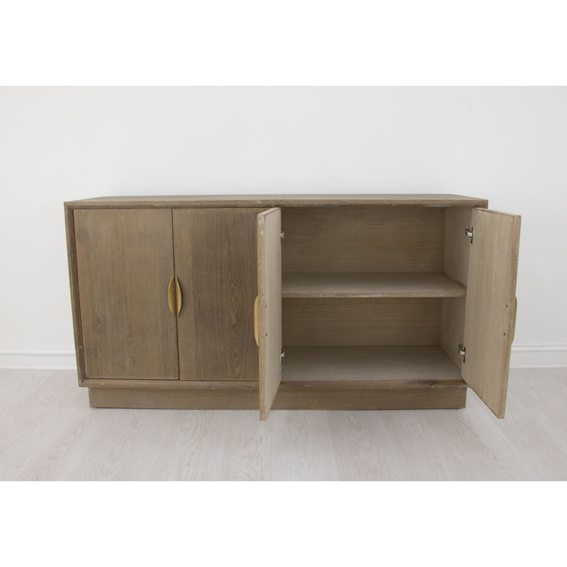 Parker 64'' W Solid Wood Sideboard