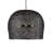 Piero 3 - Light Satin Black Dome Pendant
