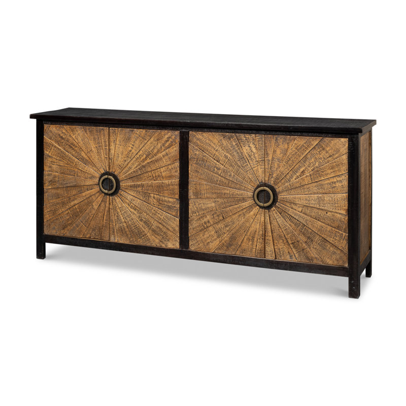 Centrum 77'' Solid Wood Sideboard