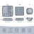 Stoneware Dinnerware Sets, 24-Piece Dish Set-485853028