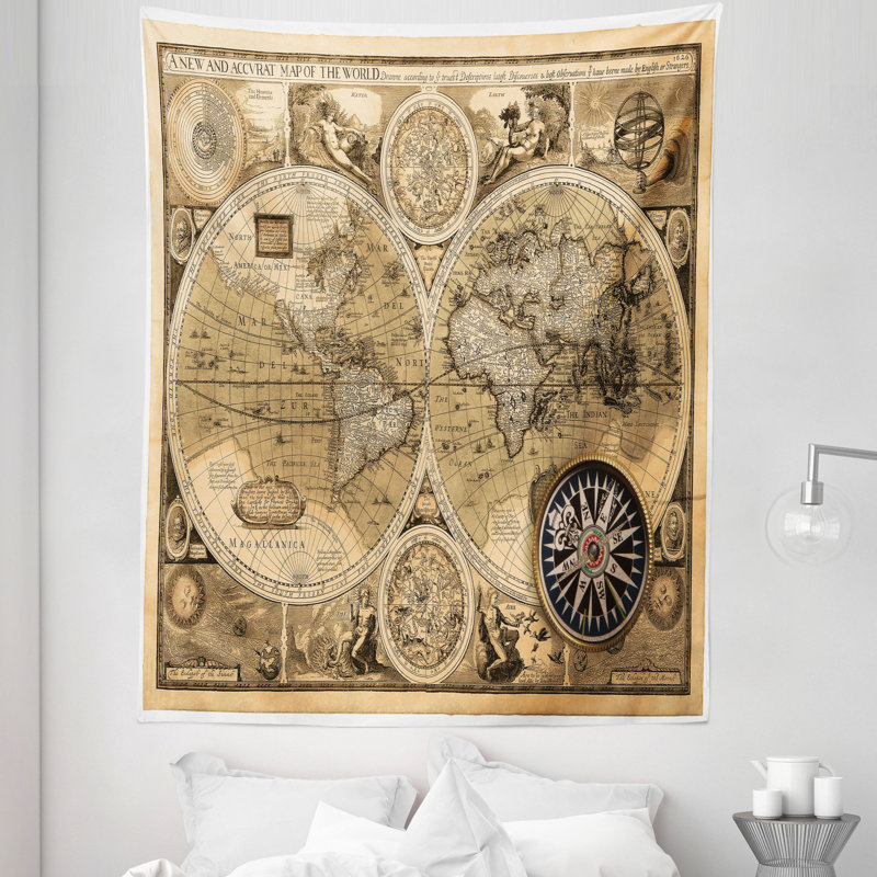 Polyester Wall Hanging, 223.52cm H x 172.72cm W