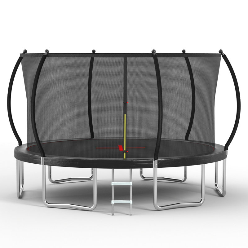 Trampoline 14 pi - Standard - Noir